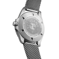 HydroConquest 42mm - Blue, Black Bezel on Mesh Bracelet