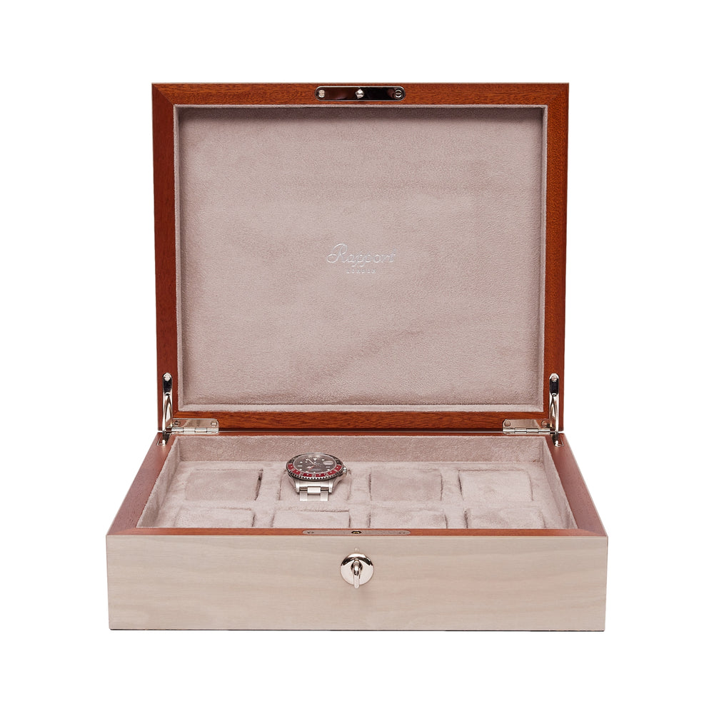 Heritage Eight Watch Box - Grey