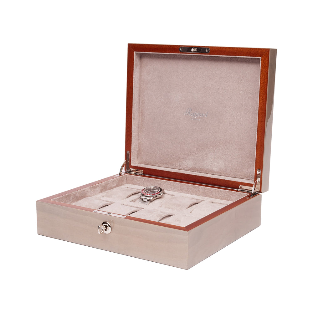 Heritage Eight Watch Box - Grey