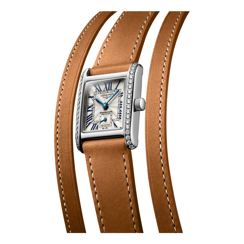 Mini DolceVita Diamonds Brown Strap