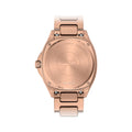 Multifort TV with Diamonds Rose Gold PVD 35mm - Brown on Bracelet