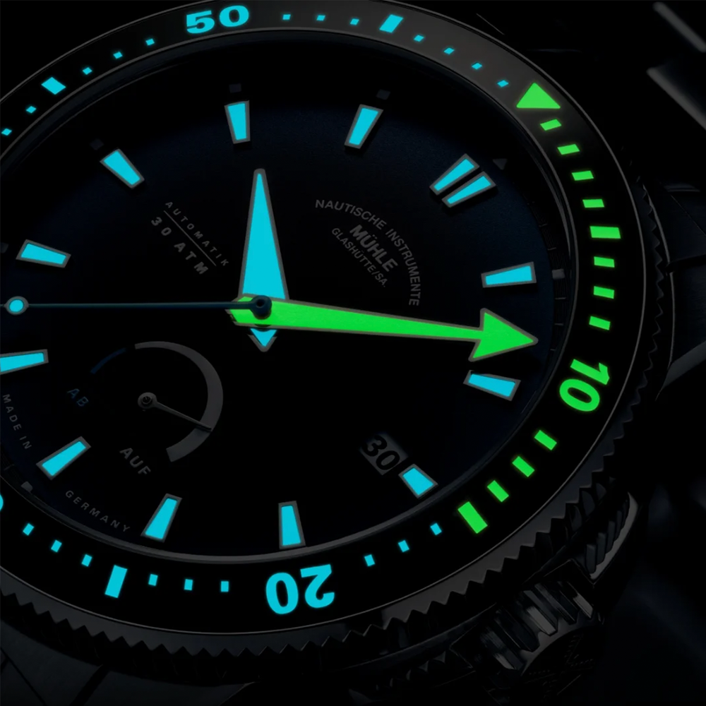 Sportivo Power Dive 42.5mm - Turquoise on Bracelet