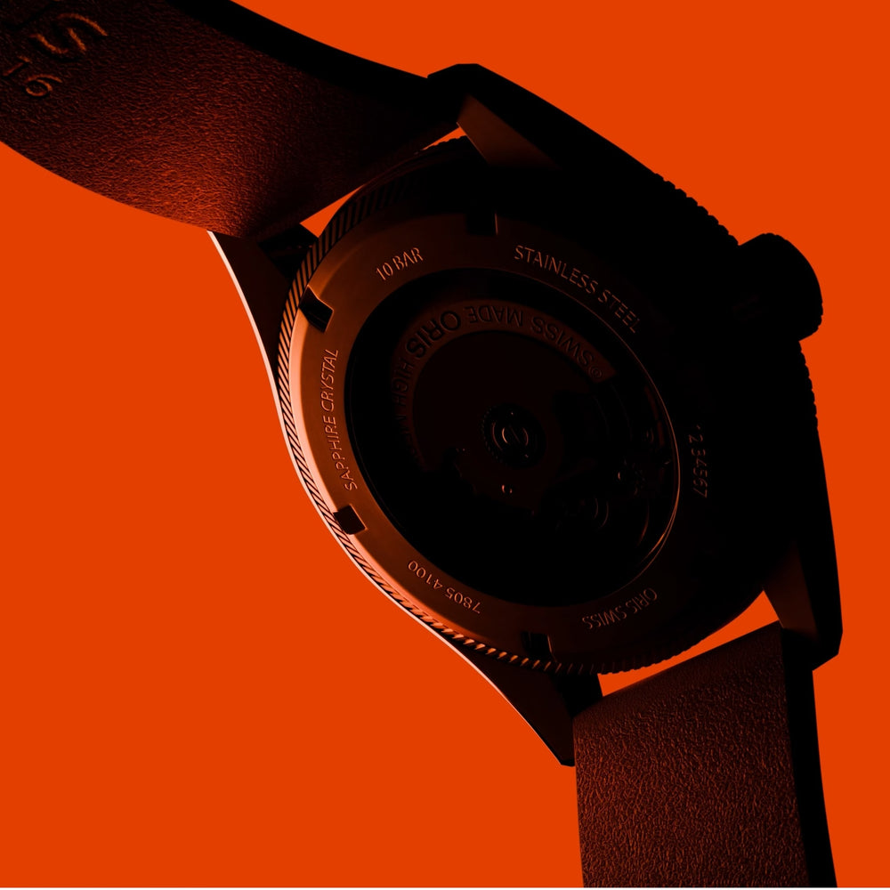 ProPilot Date 41mm - Black on Leather Strap