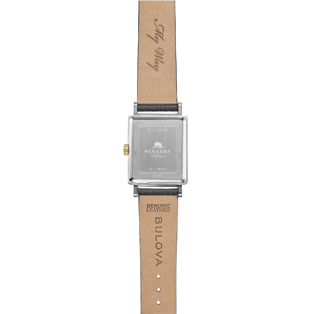 My Way 29.5mm - Black on Leather Strap