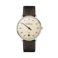 Neo Automatic 36mm - Ivory on Velour Leather Strap