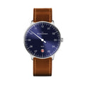 Neo Automatic 36mm - Blue on Cordovan Leather Strap
