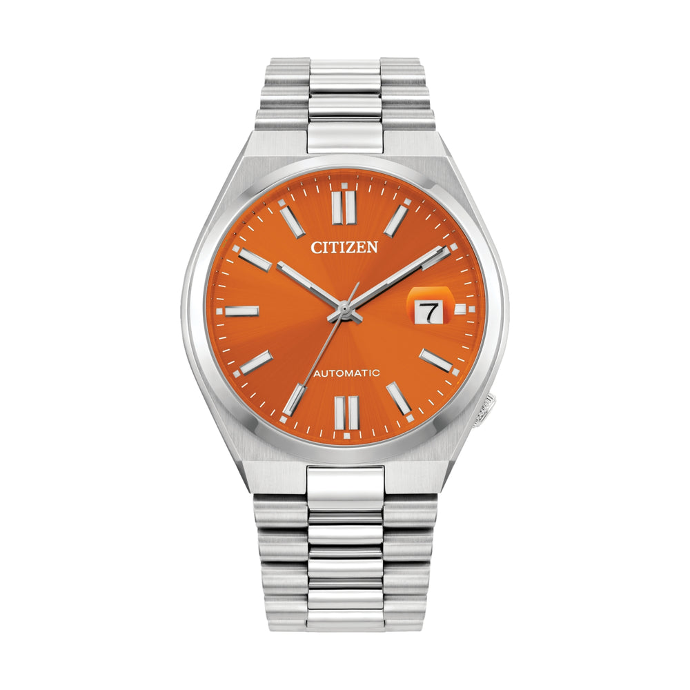 Tsuyosa Automatic 40mm - Orange on Bracelet