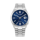 Tsuyosa Automatic 40mm - Sunray Blue on Bracelet