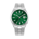 Tsuyosa Automatic 40mm - Sunray Green on Bracelet