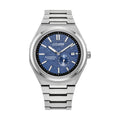 Zenshin Mechanical Super Titanium 40.5mm - Blue on Bracelet