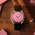 Modul C Quartz 35mm - Pink on Bracelet
