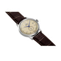 Bambino Version 7 Small Seconds 38mm - Champagne on Leather Strap