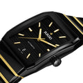 Anatom Automatic Ceramic and Gold PVD Coated Stainless Steel 32.5mm - Black on Bracelet