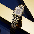 Toccata Square Gold-Tone 28mm - Champagne on Bracelet