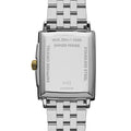 Toccata Square Yellow Gold Two-Tone 37mm - White on Bracelet