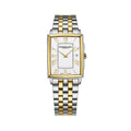 Toccata Square Yellow Gold Two-Tone 37mm - White on Bracelet