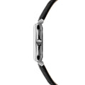 Toccata Square 28mm - White on Leather Strap
