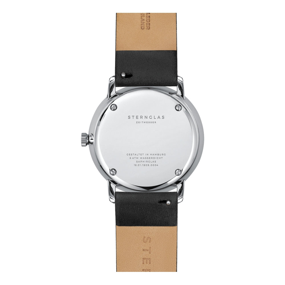 Naos Quartz 38mm - Blue on Leather Strap