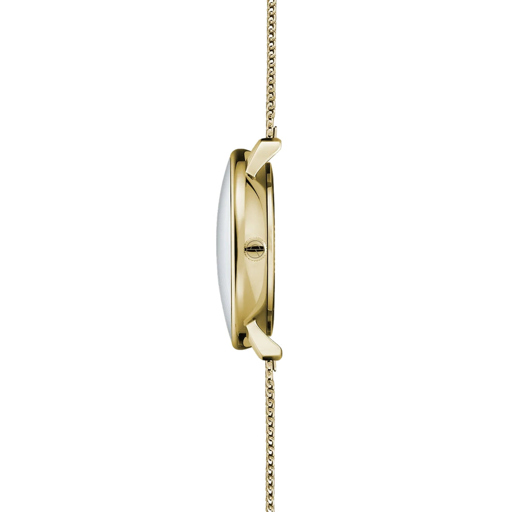 Naos XS Quartz Gold PVD 33mm - White on Bracelet