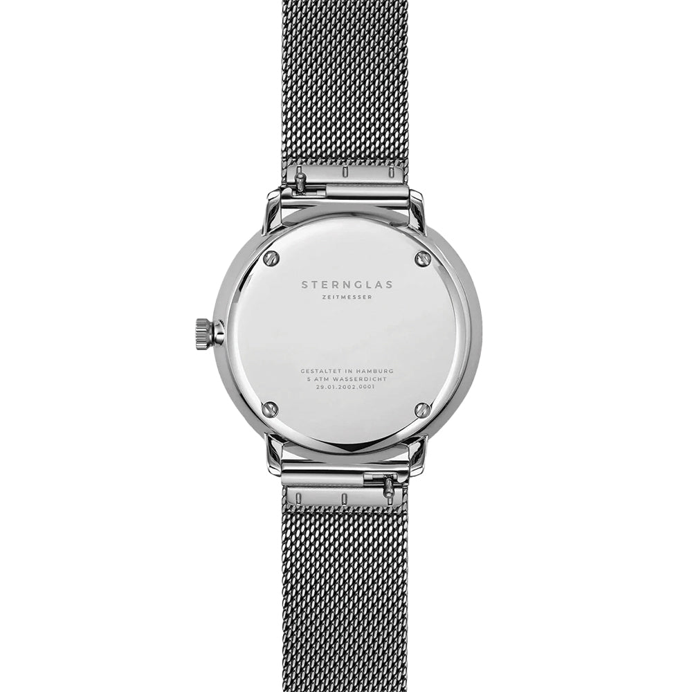 Naos XS Quartz Update 33mm - White on Bracelet