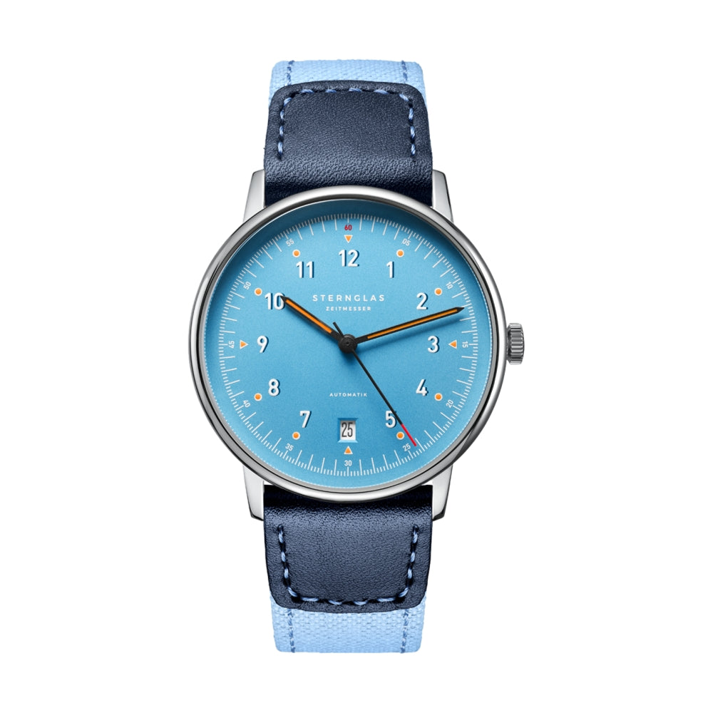 Lumatik Automatic 38mm - Blue on Nylon Strap