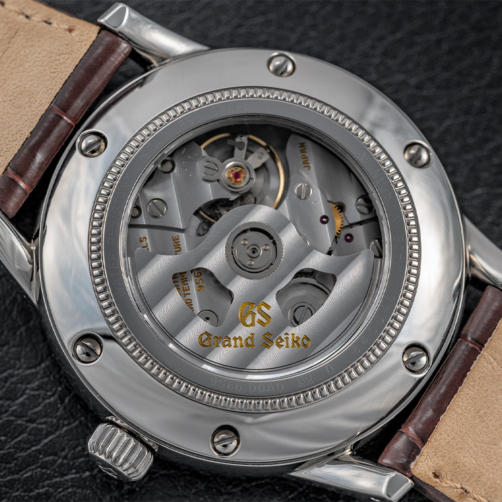 SBGM221 Elegance Mechanical GMT 39.5mm - Ivory on Leather Strap