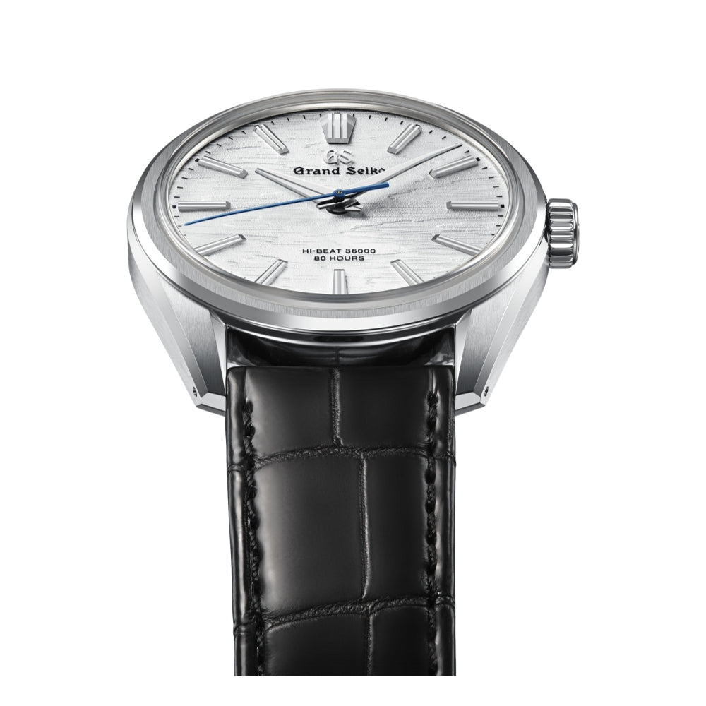 SLGW003 Evolution 9 Hi-Beat 36000 38.6mm - Silver on Leather Strap