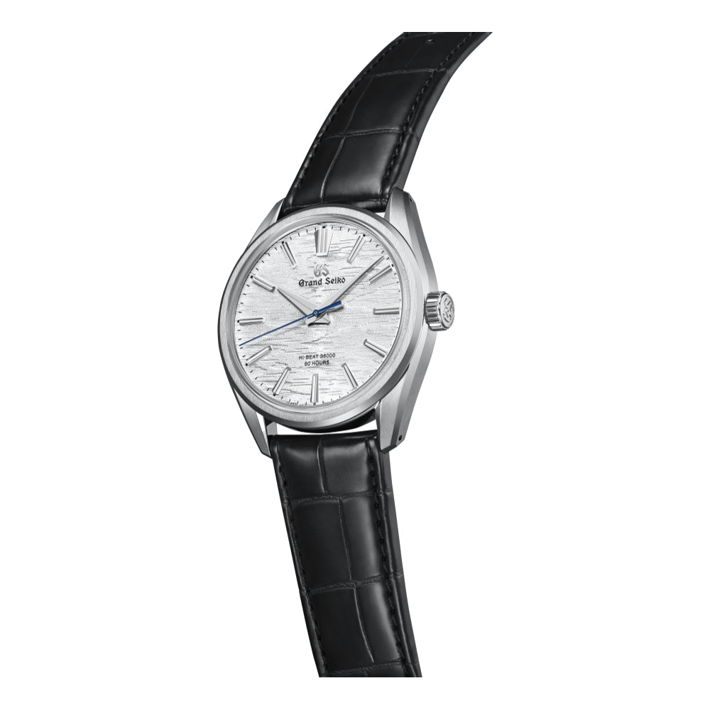 SLGW003 Evolution 9 Hi-Beat 36000 38.6mm - Silver on Leather Strap