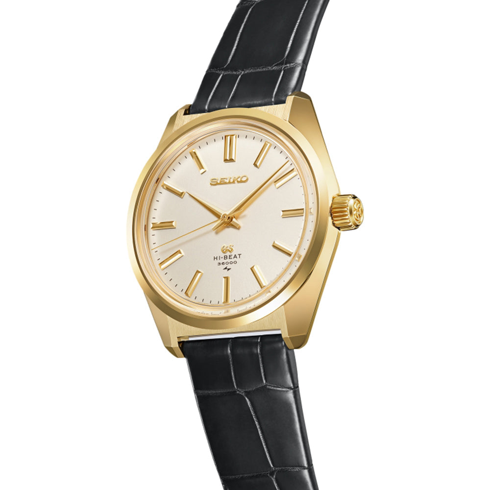SLGW004 Limited Edition Heritage Recreation of the 45GS Hi-Beat 36000 38.8mm - Ivory on Leather Strap
