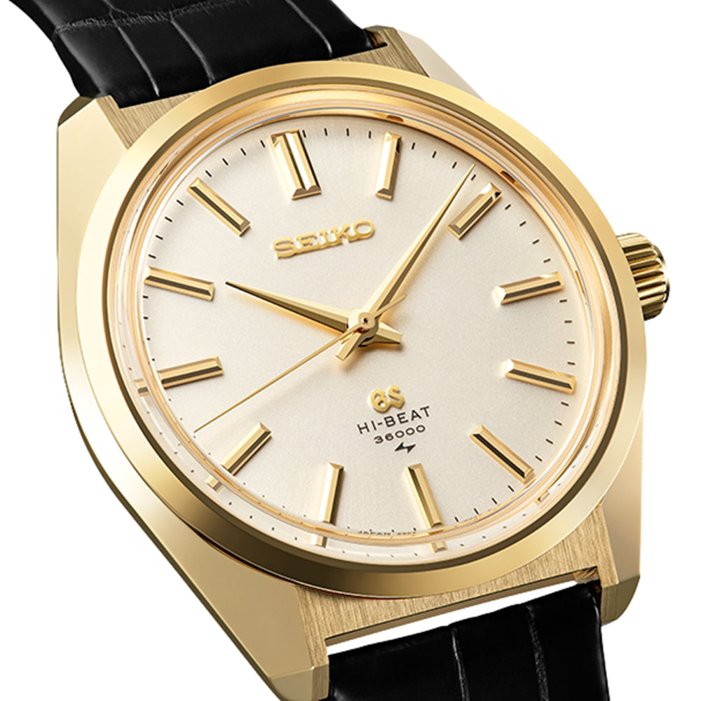 SLGW004 Limited Edition Heritage Recreation of the 45GS Hi-Beat 36000 38.8mm - Ivory on Leather Strap