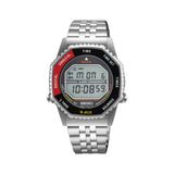 SMGG19 Digital Quartz Chronograph 37mm - Red on Bracelet