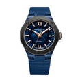 Riviera 10769 Baumatic Titanium 42mm - Blue on Rubber Strap