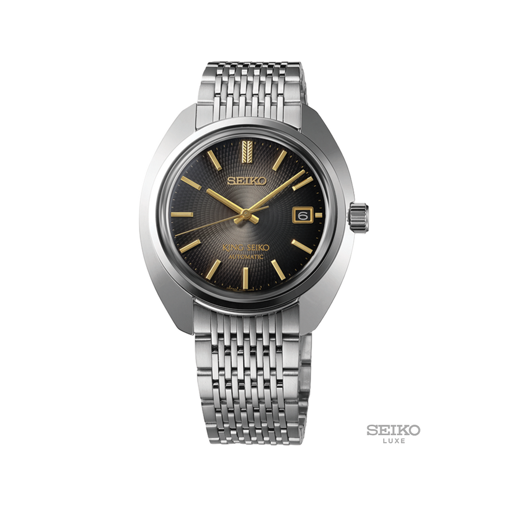 King Seiko KS1969 145th Anniversary Limited Edition 39.4mm grey dial on stainless steel bracelet