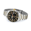 Matic S 39.5mm - Two-Tone Black on Bracelet