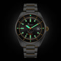 Matic S 39.5mm - Two-Tone Black on Bracelet