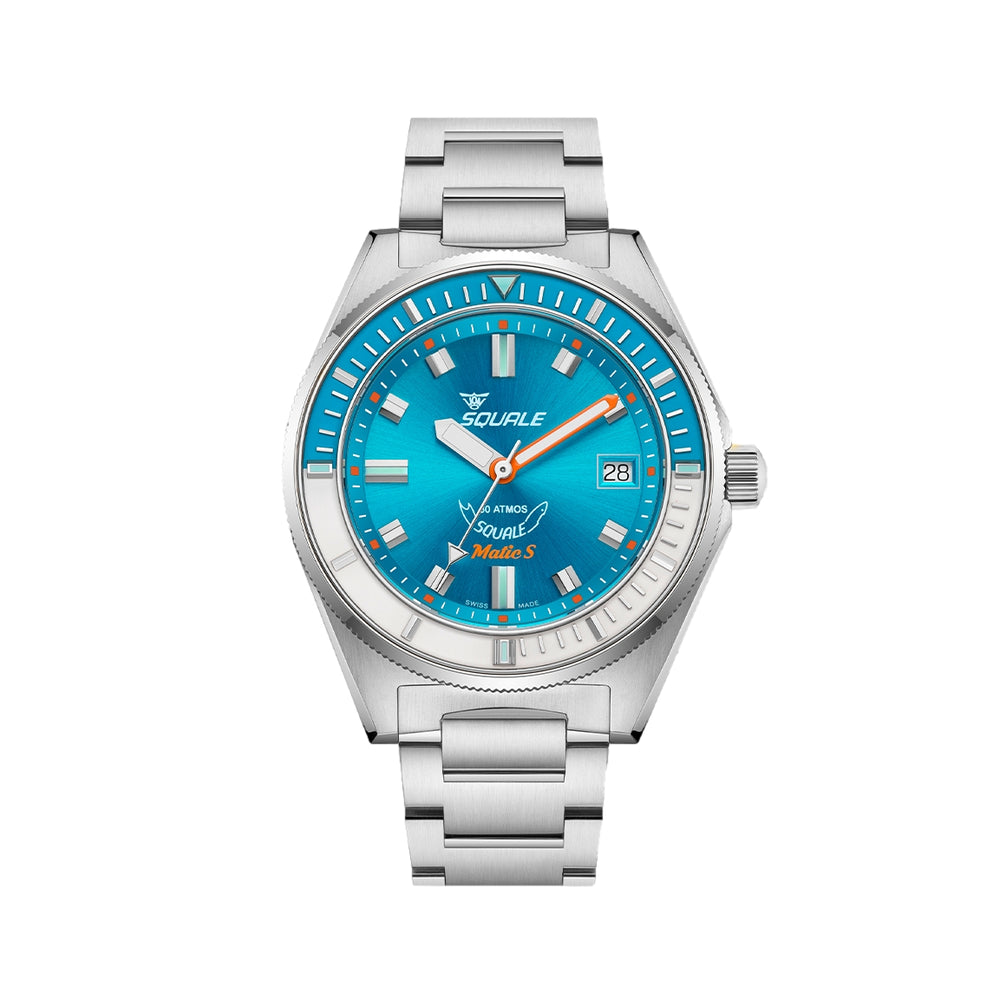 Matic S 39.5mm - Light Blue on Bracelet
