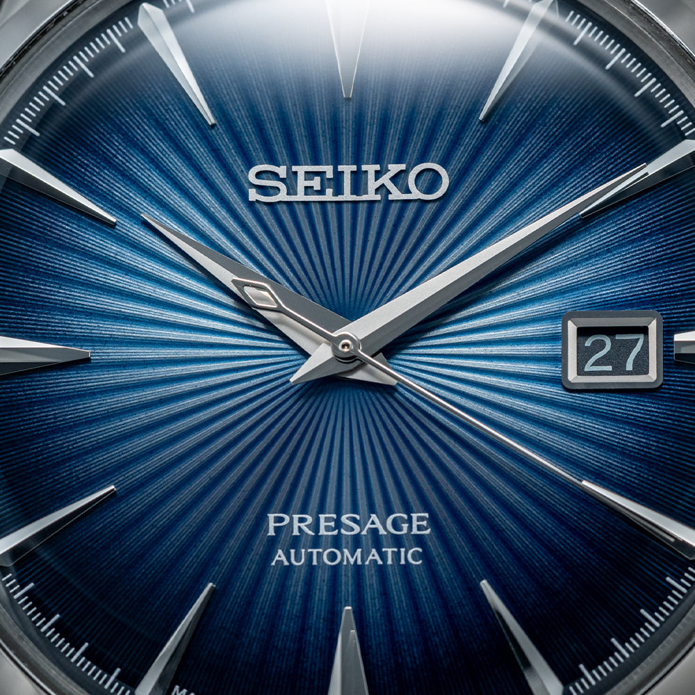 SRPB41 Presage Cocktail Time 40.5mm - Blue on Bracelet