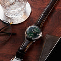 SRPD37 Presage Cocktail Time 40.5mm - Green on Leather Strap