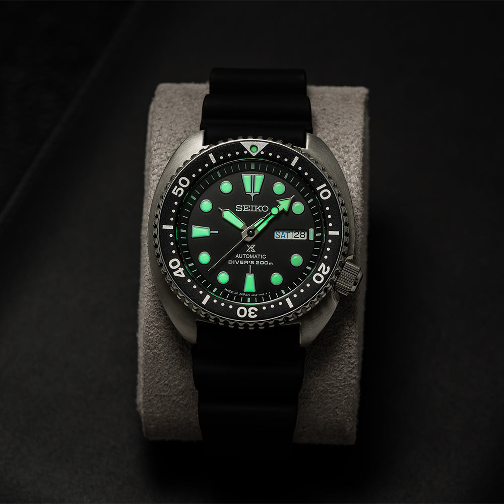 SRPE93 Prospex Automatic Diver 45mm - Black on Rubber Strap