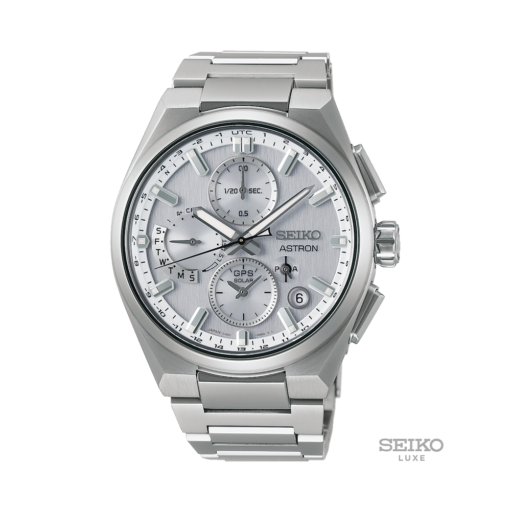 SSH159 Astron 42mm - Silver on Bracelet