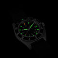 Pilot's Navigator with Date & Tritium 41mm - Black on Nylon Strap