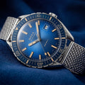 SUB 200 II Caribbean 44mm - Blue on Mesh Bracelet