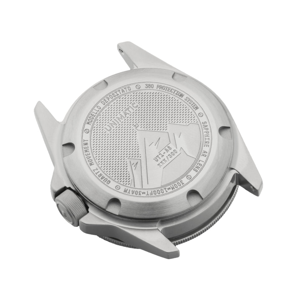 UT1-AS Limited Edition 41.5mm - Blue on Leather Strap