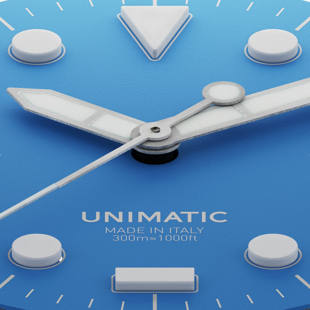 UT5-AS Limited Edition 36mm - Blue on Leather Strap