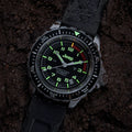 GSAR Diver's Automatic Jeep Rubicon 41mm - Black on Rubber Strap