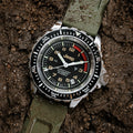 GSAR Diver's Automatic Jeep Rubicon 41mm - Black on Rubber Strap