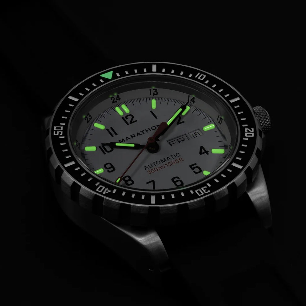 JDD Type II - Diver's Automatic Arctic Edition 46mm - White on Bracelet