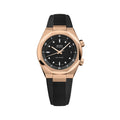 Multifort 8 Two Crowns Automatic Gold-Tone 40mm - Black on Rubber Strap