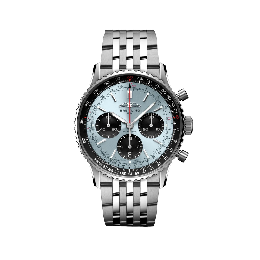 Navitimer B01 Chronograph 41mm - Blue on Bracelet