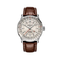 Navitimer Automatic GMT 41mm - Beige on Leather Strap